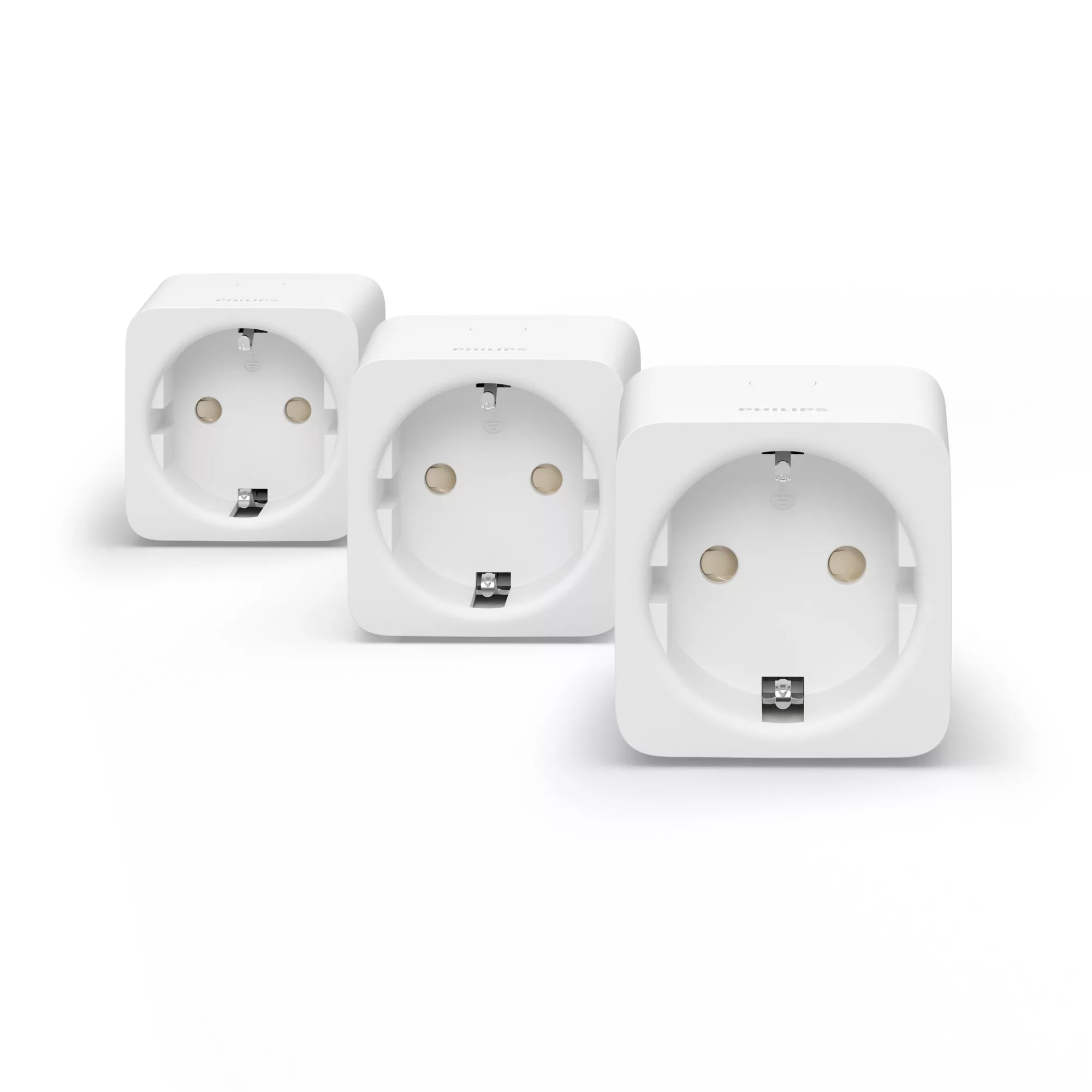 Signify Philips Hue SmartPlug Steckdose Weiß 3er Set/