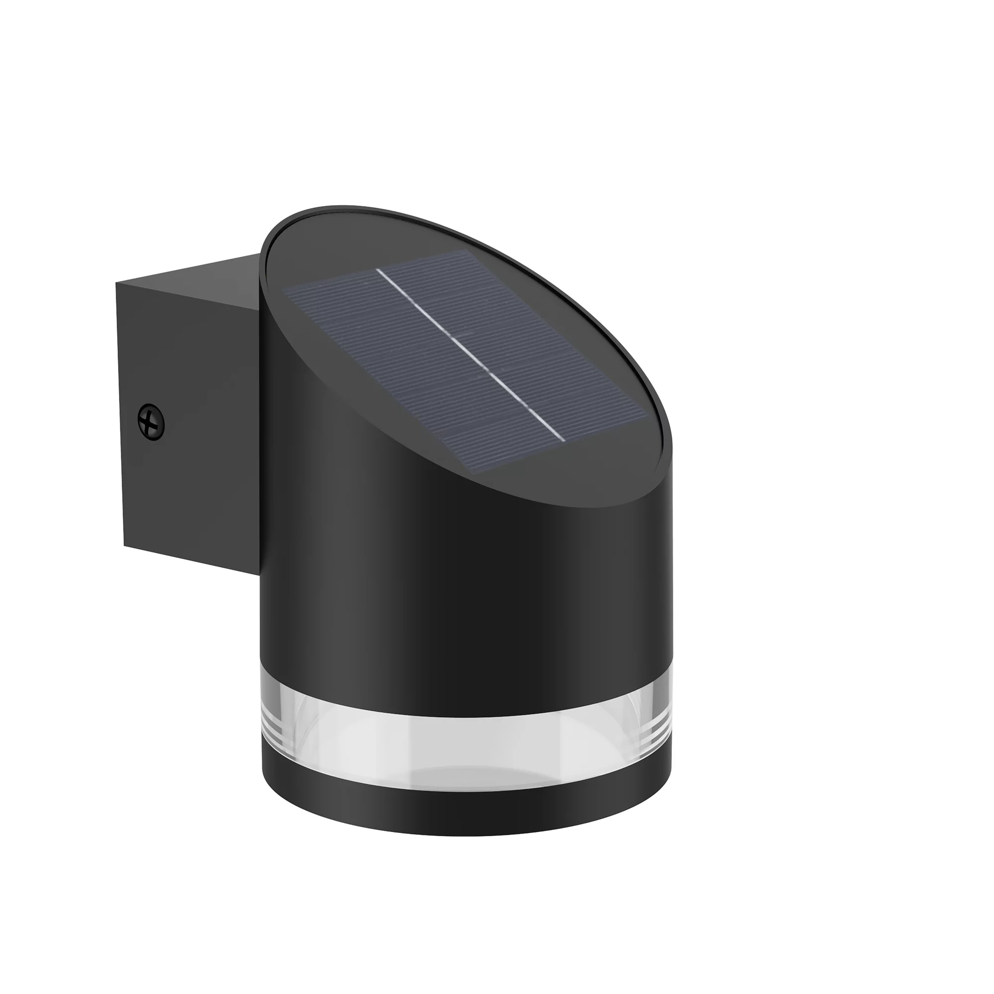 Signify Philips Outdoor Solar Fyve Wandleuchte Tageslichtsensor sw