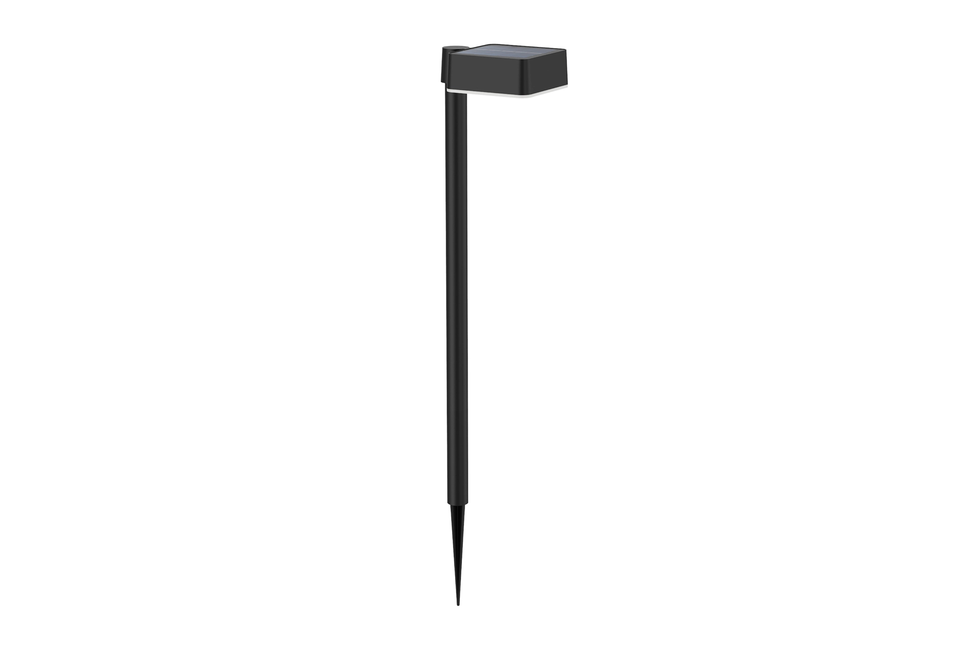 Signify Philips Outdoor Solar Vynce Sockelleuchte Spiess eckig sw