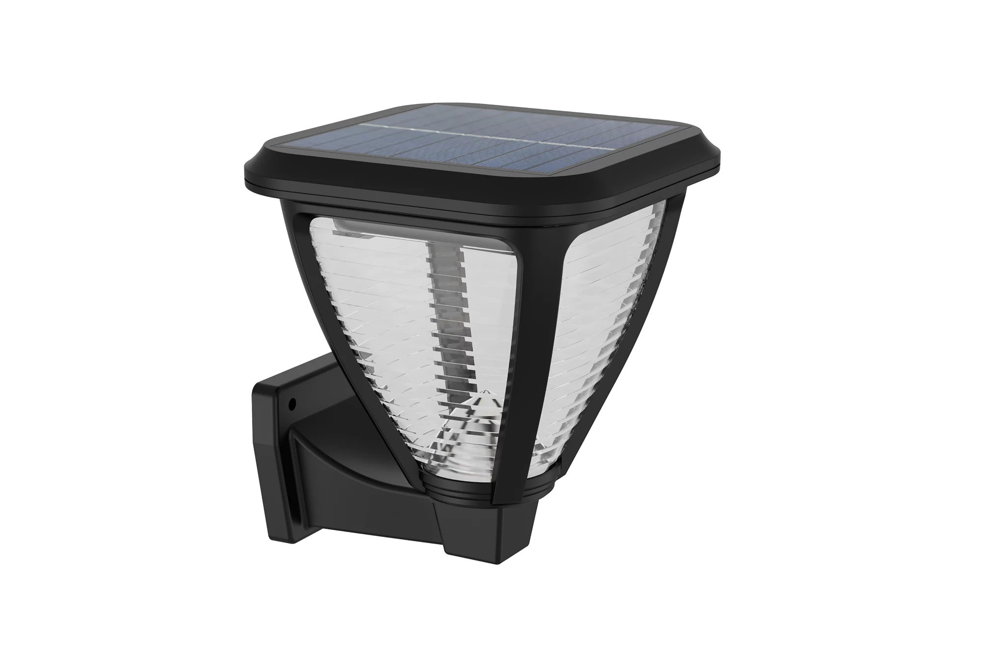 Signify Philips Outdoor Solar Vapora Wandleuchte Tageslichtsensor sw