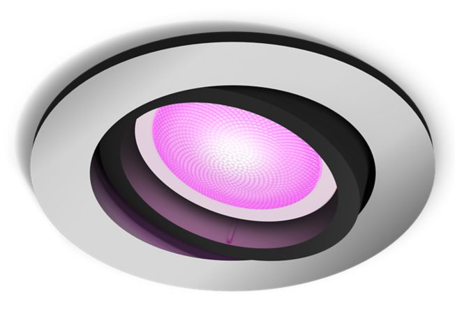 Signify Philips Hue White&Col. Amb.Centura Einbausp rund alum. 1x4.2W