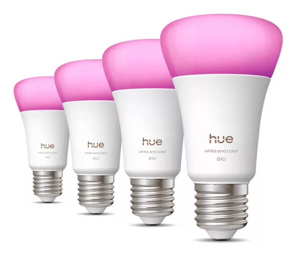 Signify Philips Hue White & Cool Ambiente E27 4er 60W