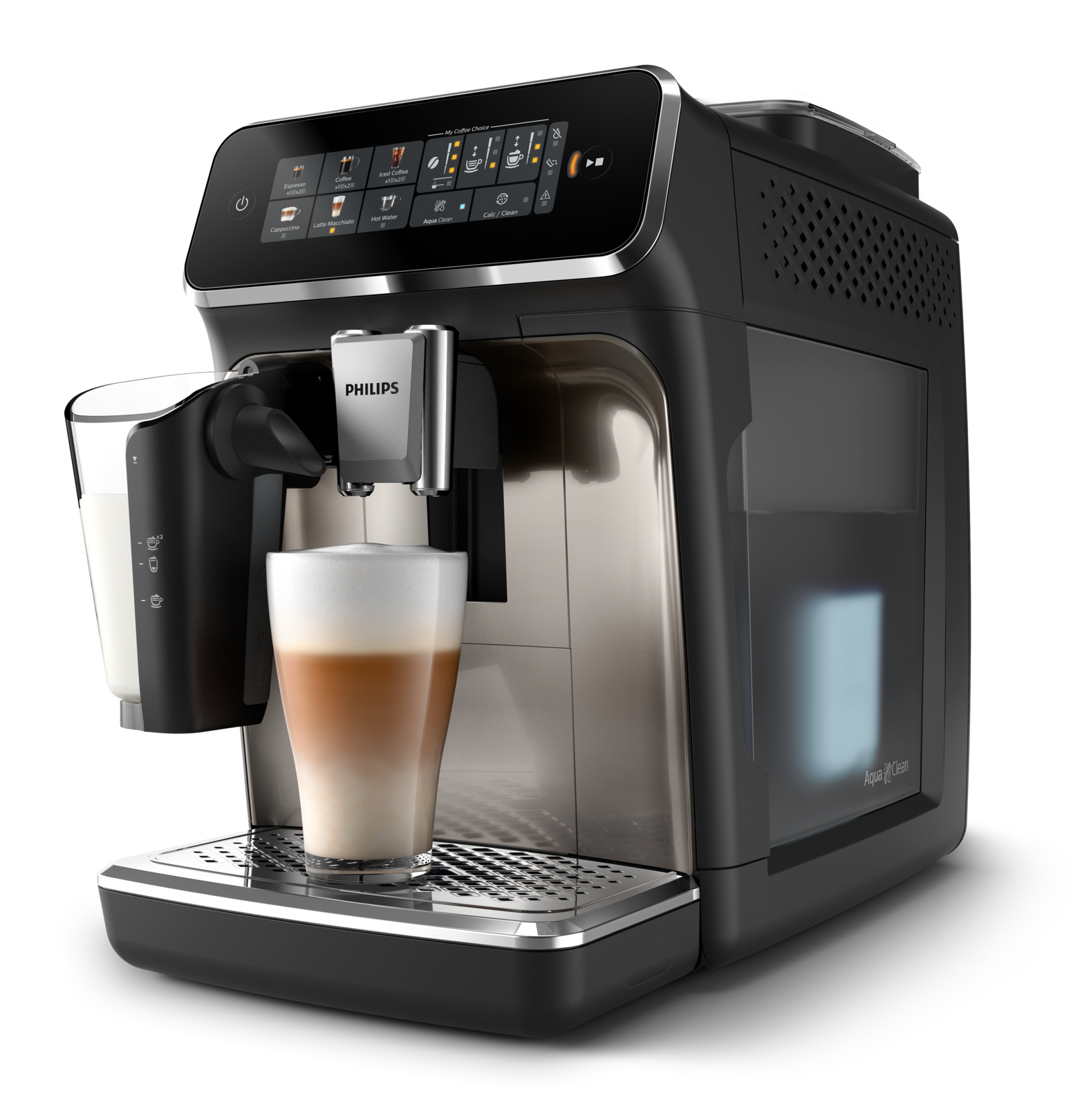 PHILIPS Series 3300 EP3347/90 Kaffeevollautomat schwarz chrom