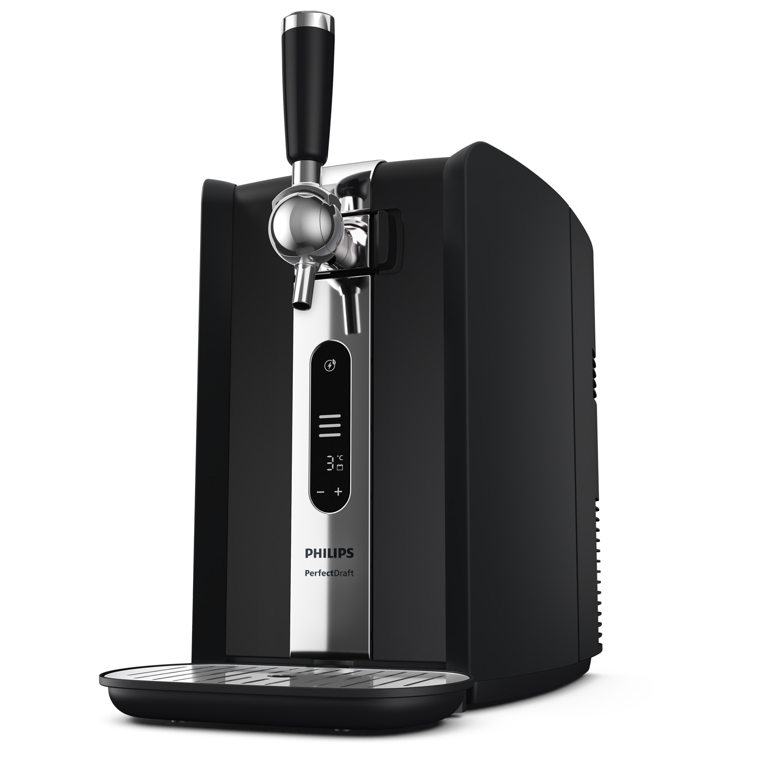 Philips PerfectDraft 7000 Series Bierzapfanlage HD3770/90 - Schwarz/Silber (HD3770/90)