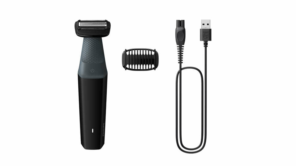 PHILIPS Trimmer Bodygroom series 3000, Körper und Intimbereich, BG3017/01