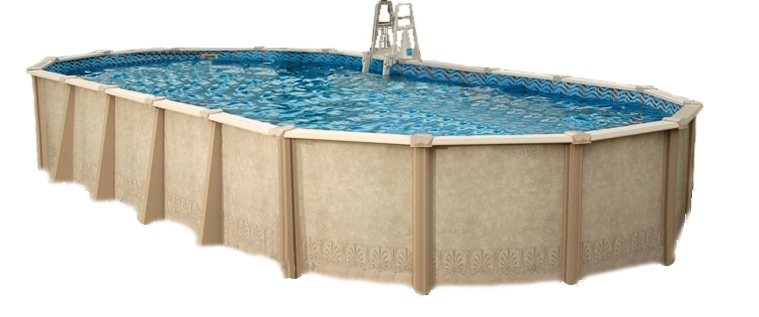 Interline Stahlwandpool "Century" 7,30 x 3,60 m, Tiefe 1,32 m  (Premium Set)