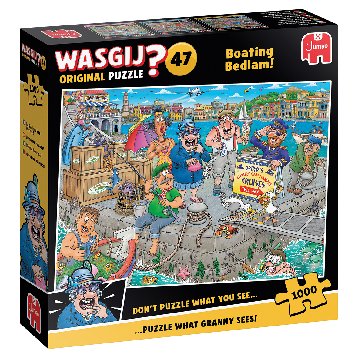 Jumbo Wasgij Original 47 - Bootschaos! 1000 Teile Puzzle Jumbo-00511