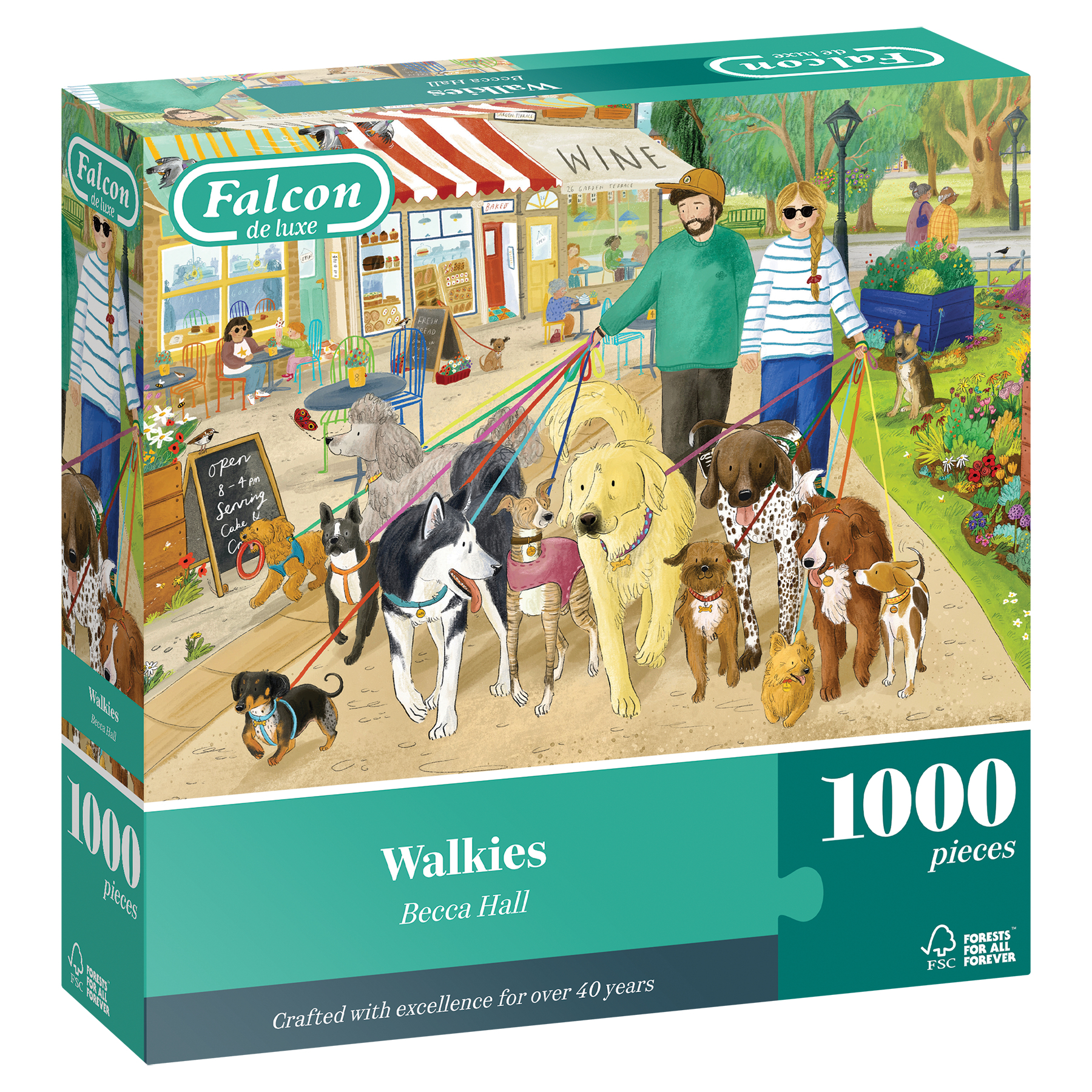 Falcon Walkies 1000 Teile Puzzle Falcon-00134