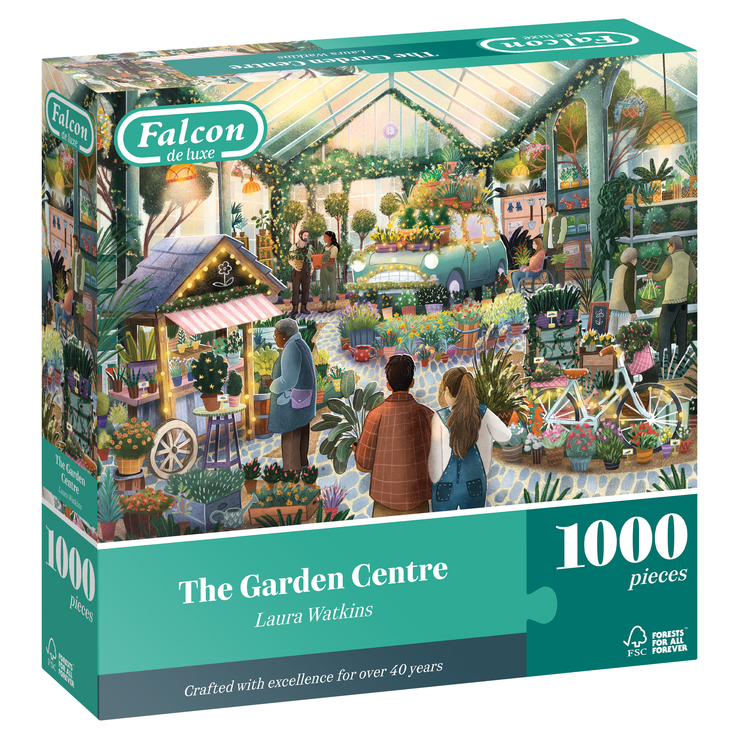 Falcon The Garden Centre 1000 Teile Puzzle Falcon-00135