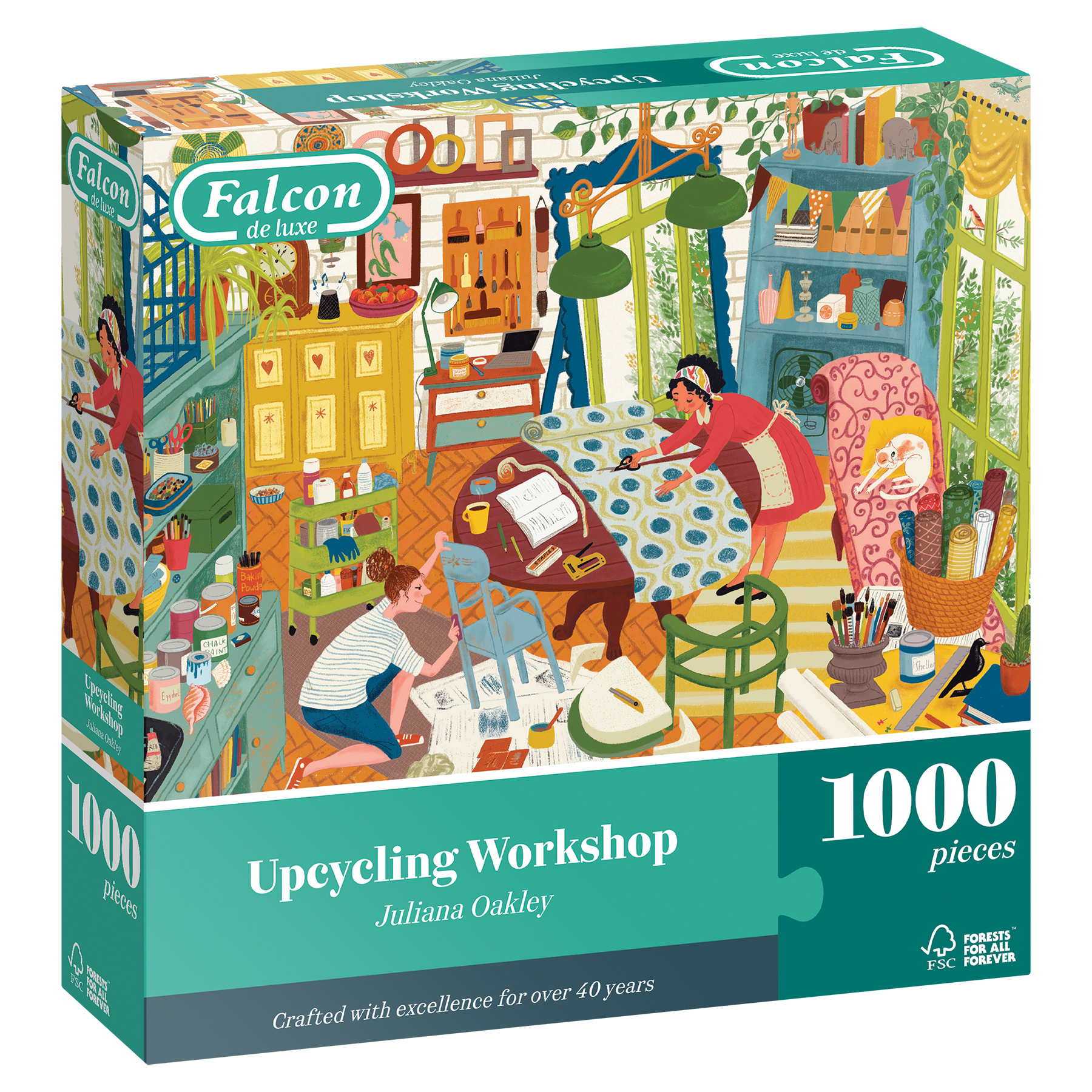 Falcon Upcycling Workshop 1000 Teile Puzzle Falcon-00136