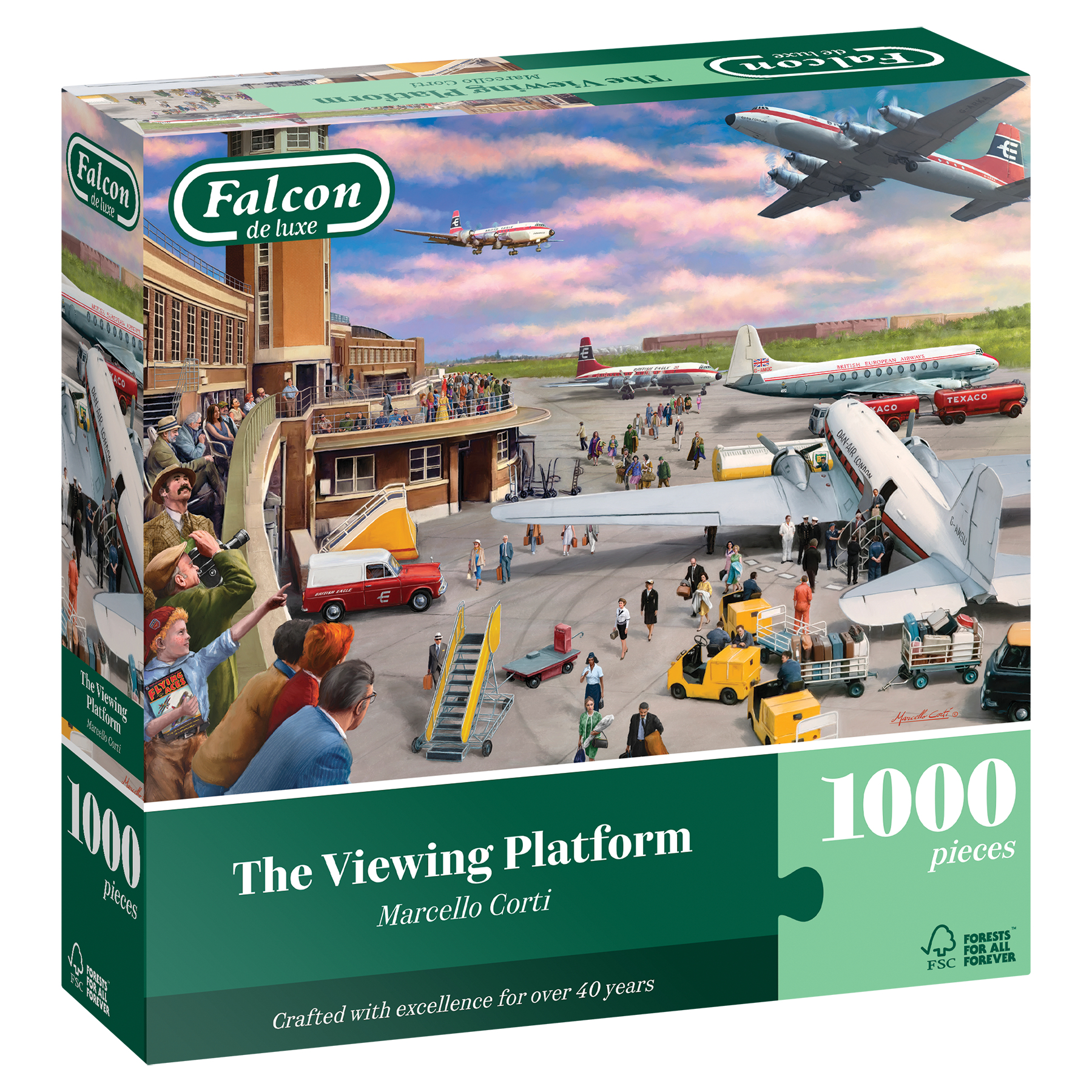 Falcon Flughafen-Terminal 1000 Teile Puzzle Falcon-00140