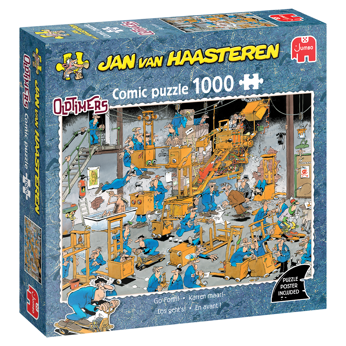 Jumbo Jan Van Haasteren - Oldtimer 1000 Teile Puzzle Jumbo-00528