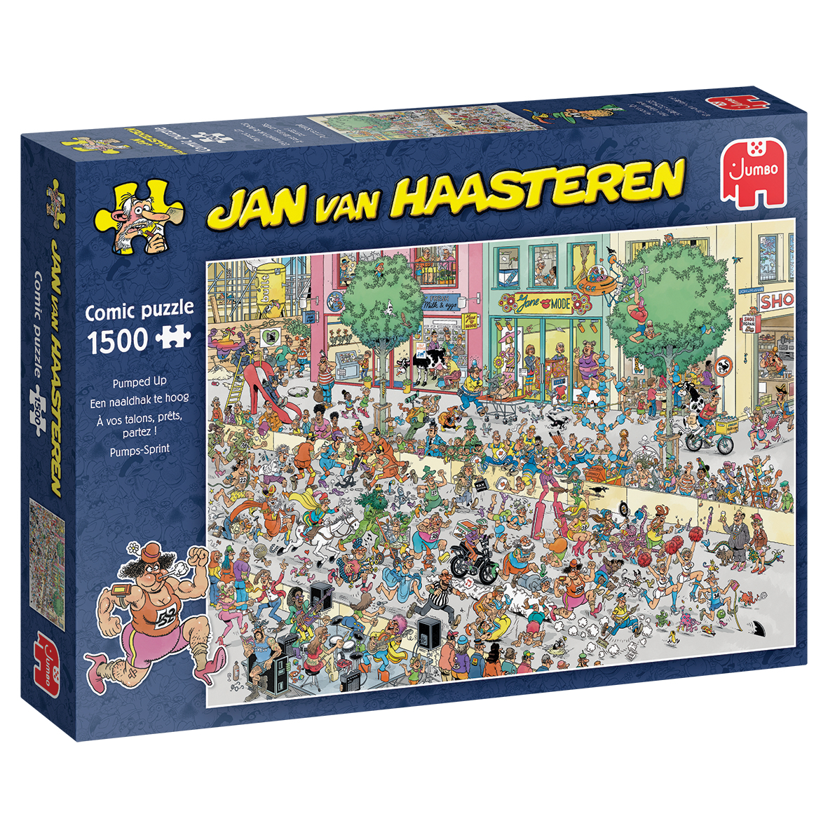 Jumbo Jan van Haasteren - Pumps-Sprint 1500 Teile Puzzle Jumbo-00529