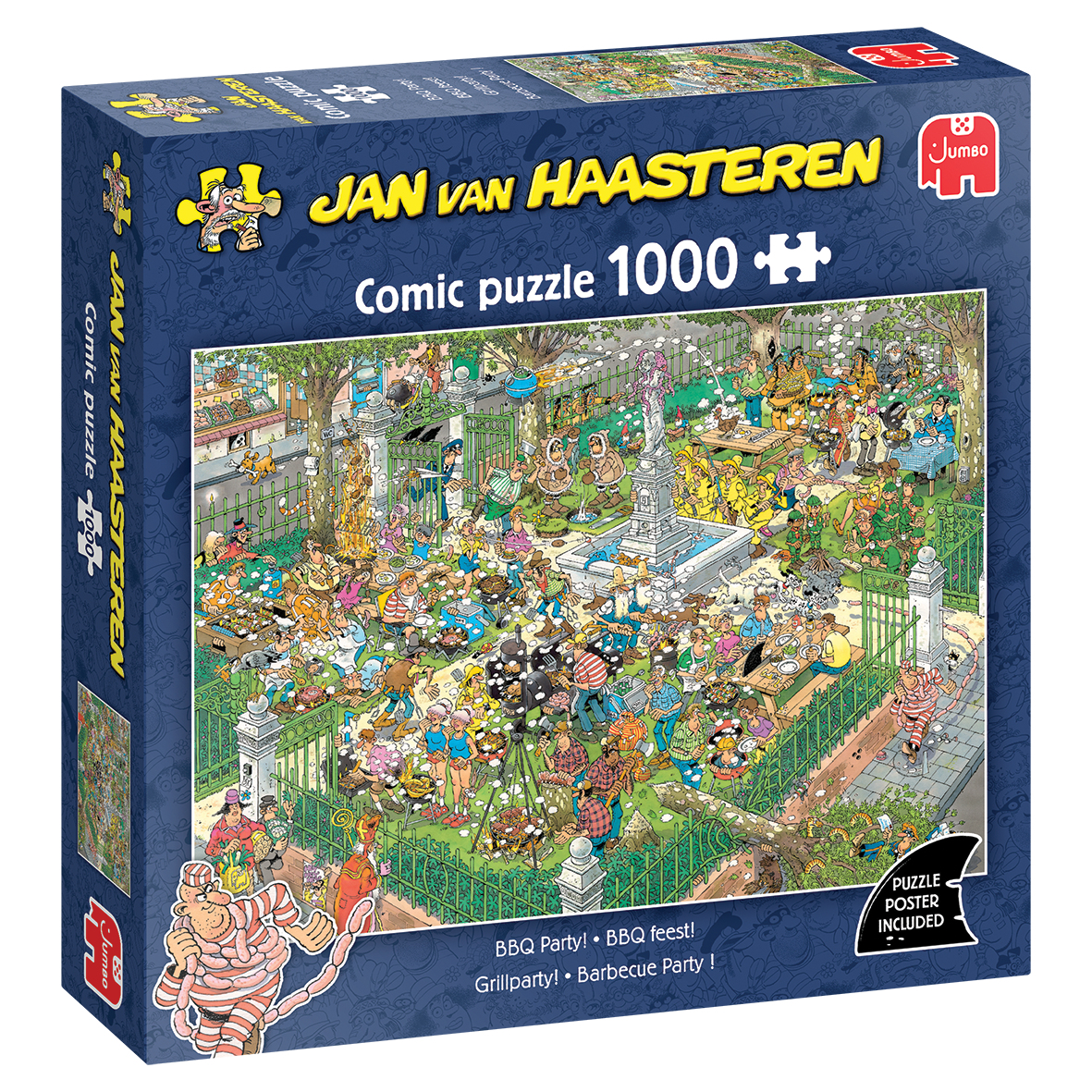 Jumbo Jan van Haasteren - Barbecue Party ! 1000 Teile Puzzle Jumbo-00530