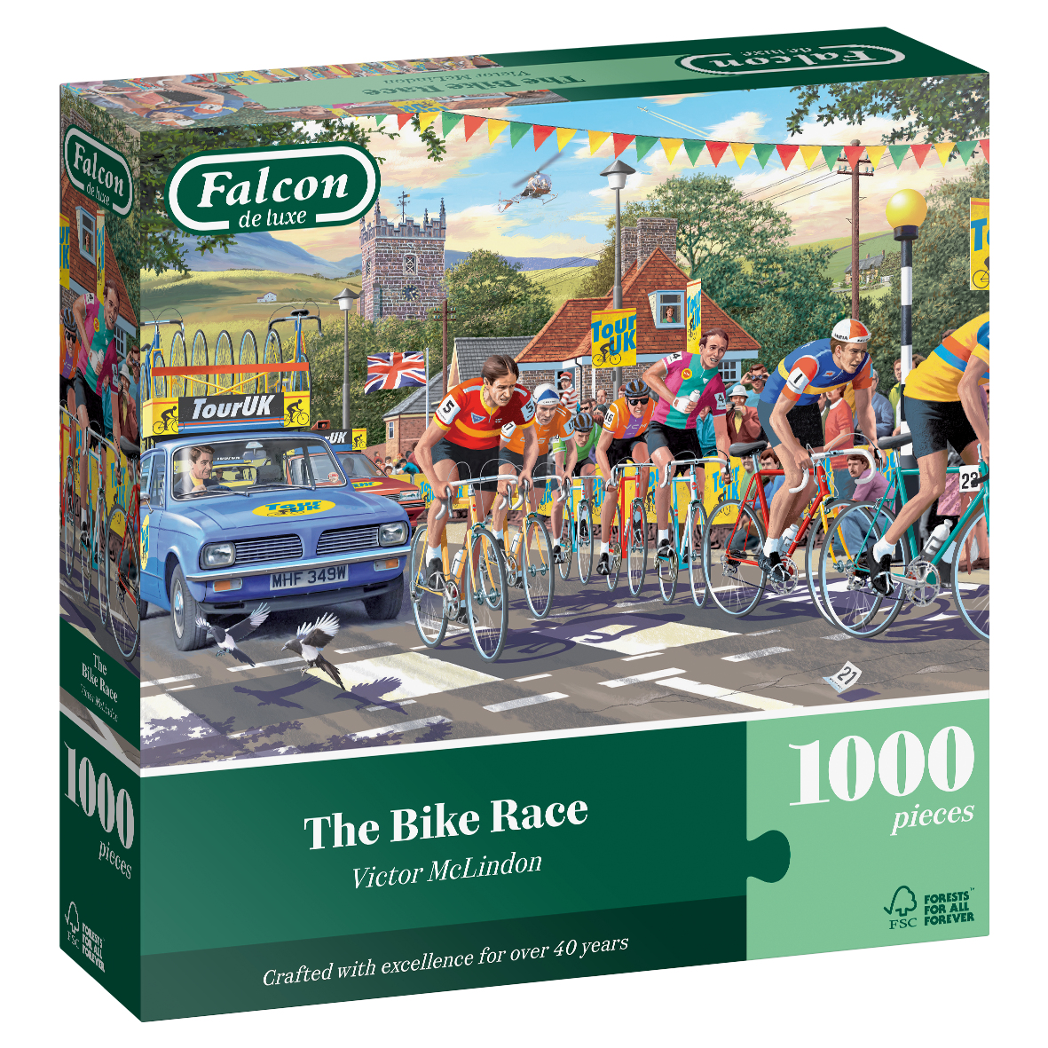 Falcon Radrennen 1000 Teile Puzzle Falcon-00155