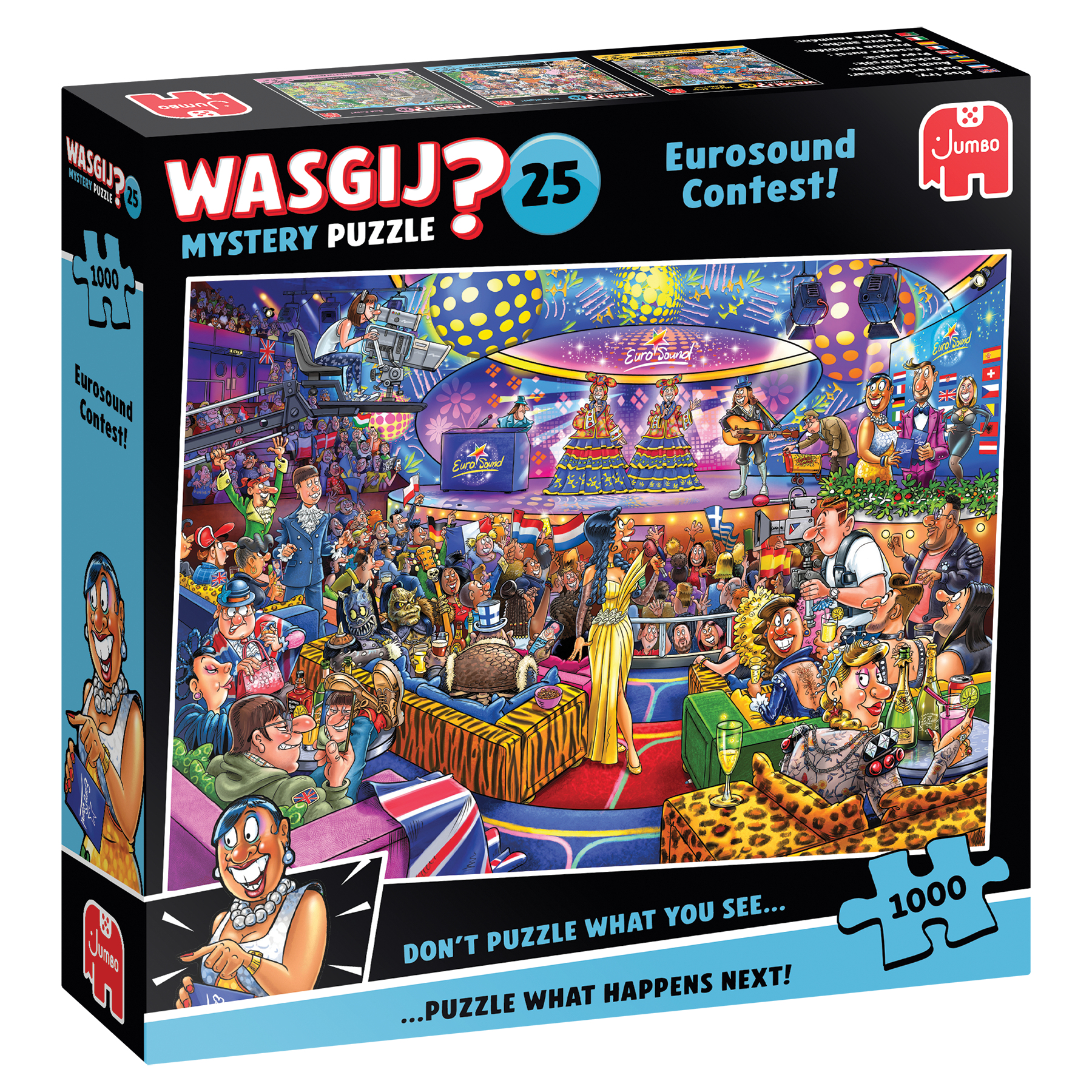 Jumbo Wasgij Mystery 25 - Eurosound Contest! 1000 Teile Puzzle Jumbo-00591