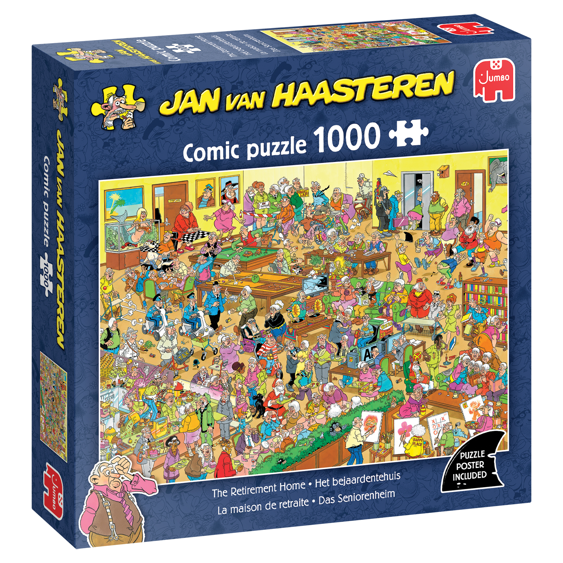 Jumbo Jan van Haasteren - Das Seniorenheim 1000 Teile Puzzle Jumbo-00626