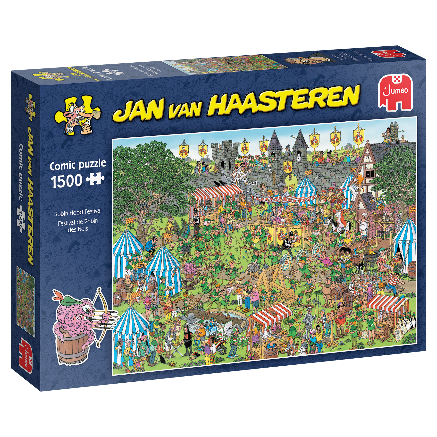 Jumbo Jan van Haasteren - Robin Hood Festival 1500 Teile Puzzle Jumbo-00637