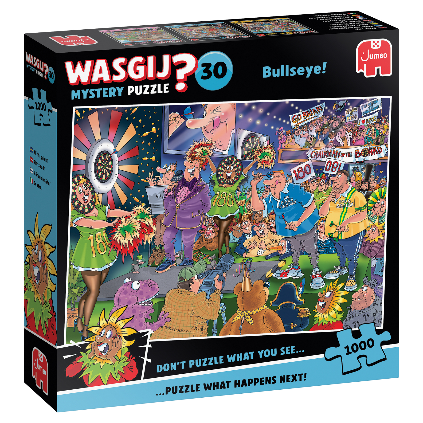 Jumbo Wasgij Mystery 30 - Volltreffer! 1000 Teile Puzzle Jumbo-00804