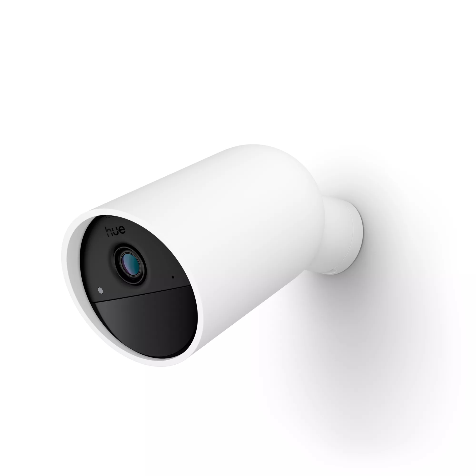 Philips Hue Secure mit Standfuß - 2K-WLAN-Akku-Außenkamera - Weiß