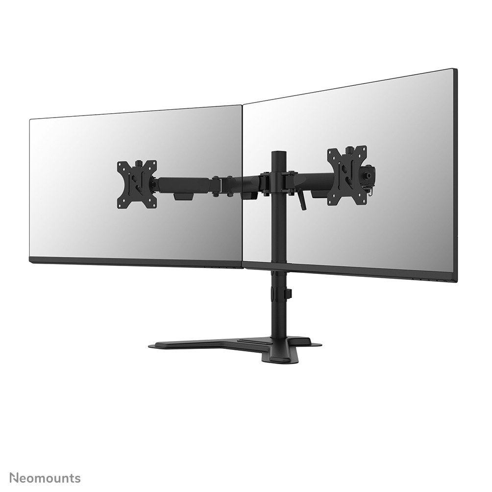 Neomounts DS45-600BL2 Monitorständer für 2 Bildschirme 10-32 bis 6 kg VESA Schwarz