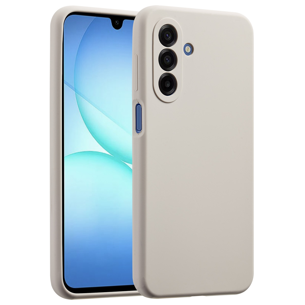 Accezz Liquid Silikoncase für das Samsung Galaxy A17 (5G) / (4G) - Stone