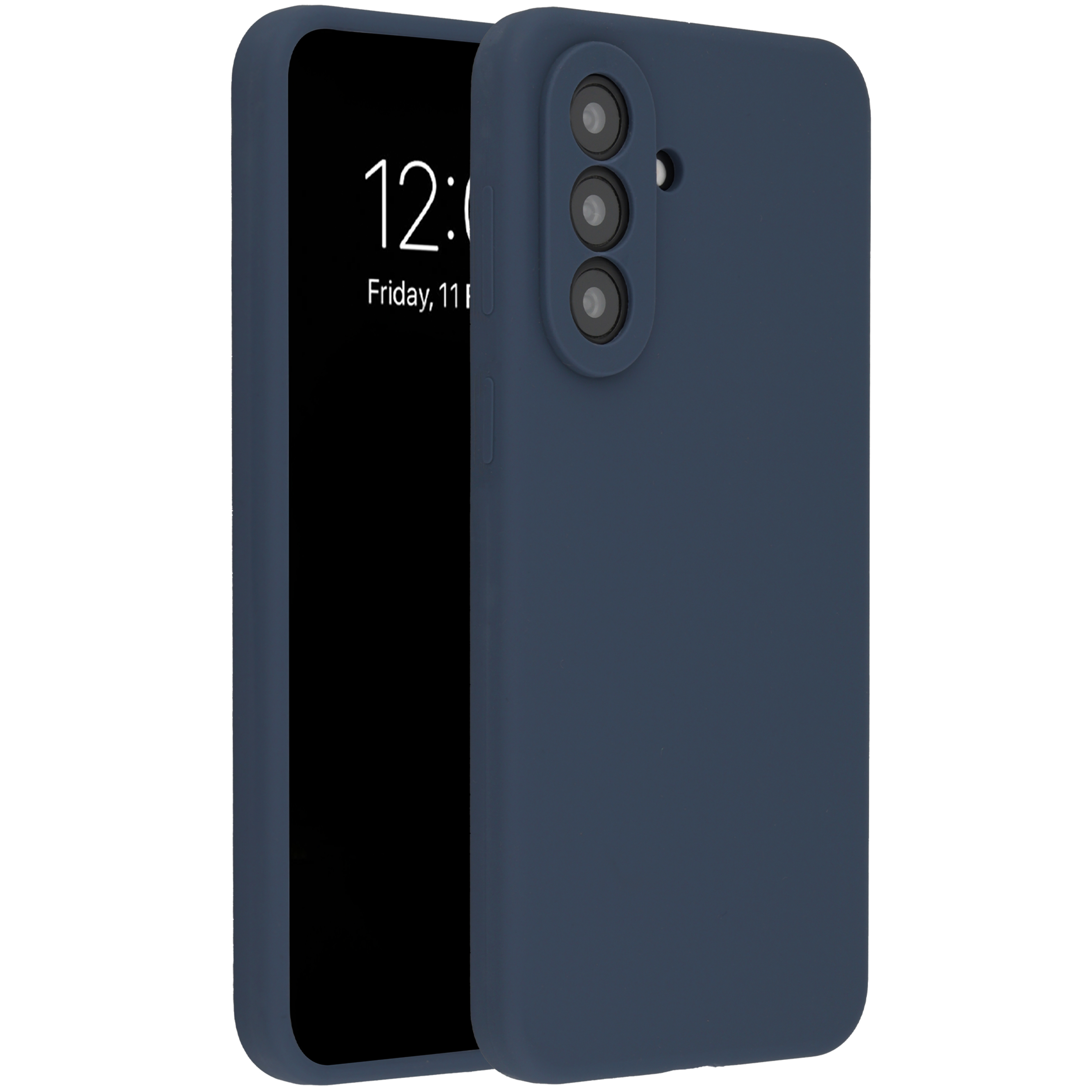 Accezz Liquid Silikoncase für das Samsung Galaxy A57 (5G) - Dunkelblau