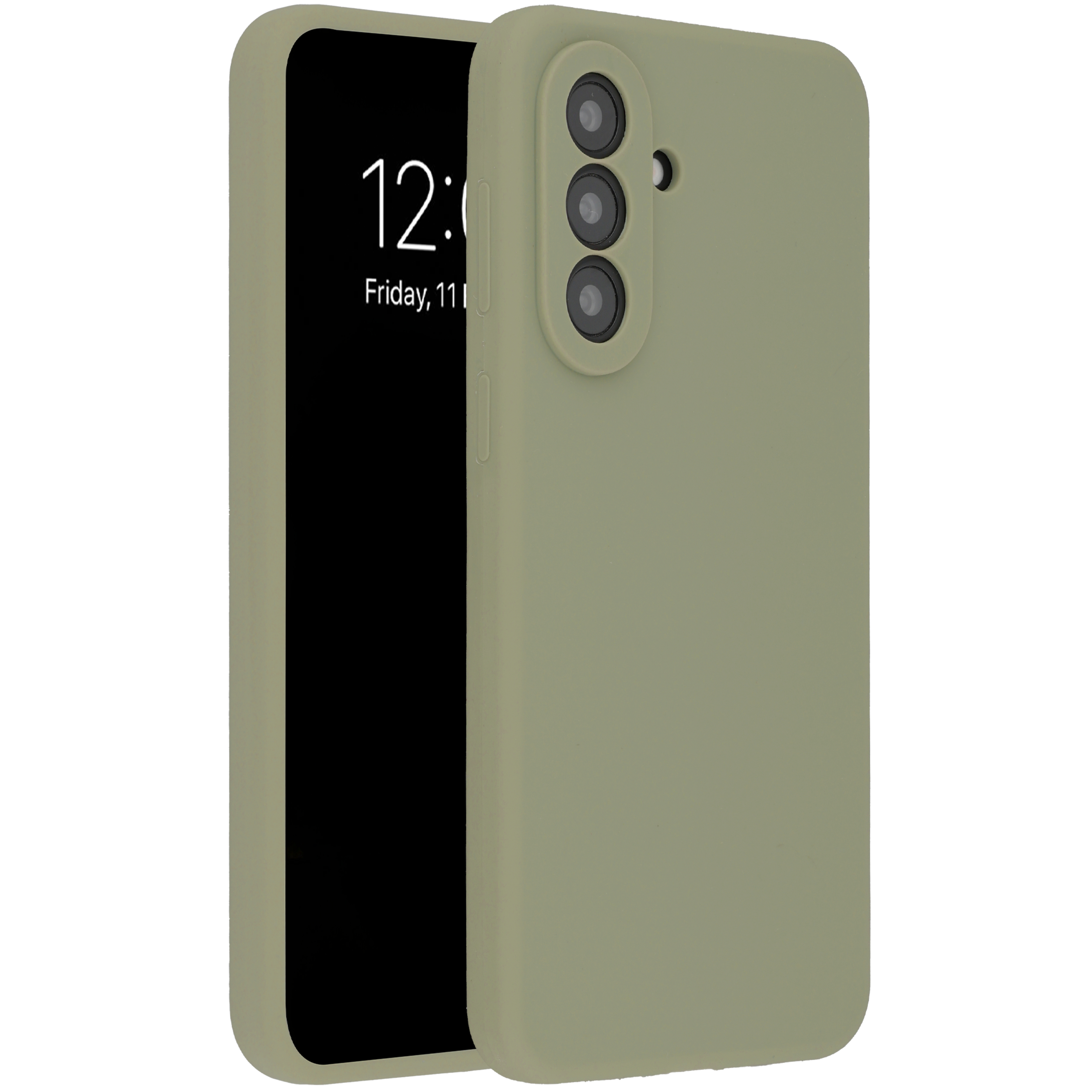 Accezz Liquid Silikoncase für das Samsung Galaxy A57 (5G) - Cooper Green