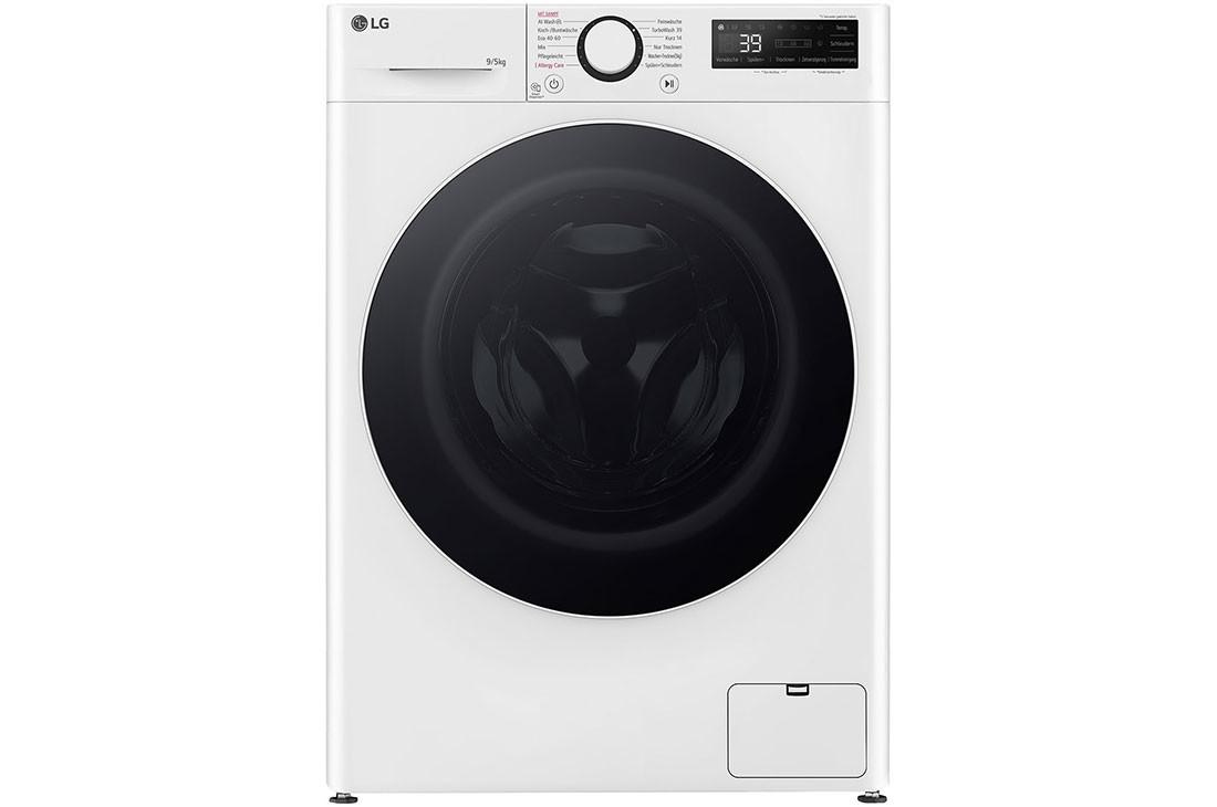 V5WD95SLIM Stand-Waschtrockner weiss