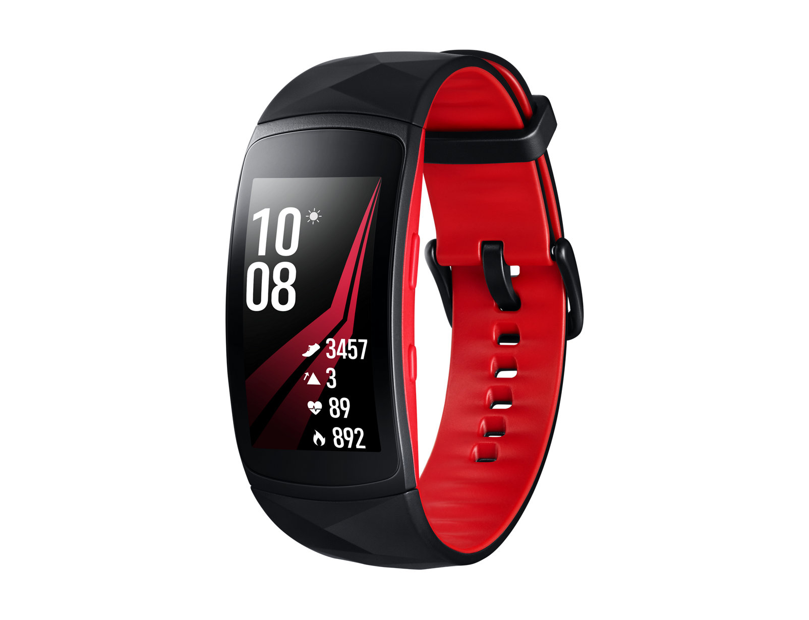 Gear Fit2 Pro S Smartband rot