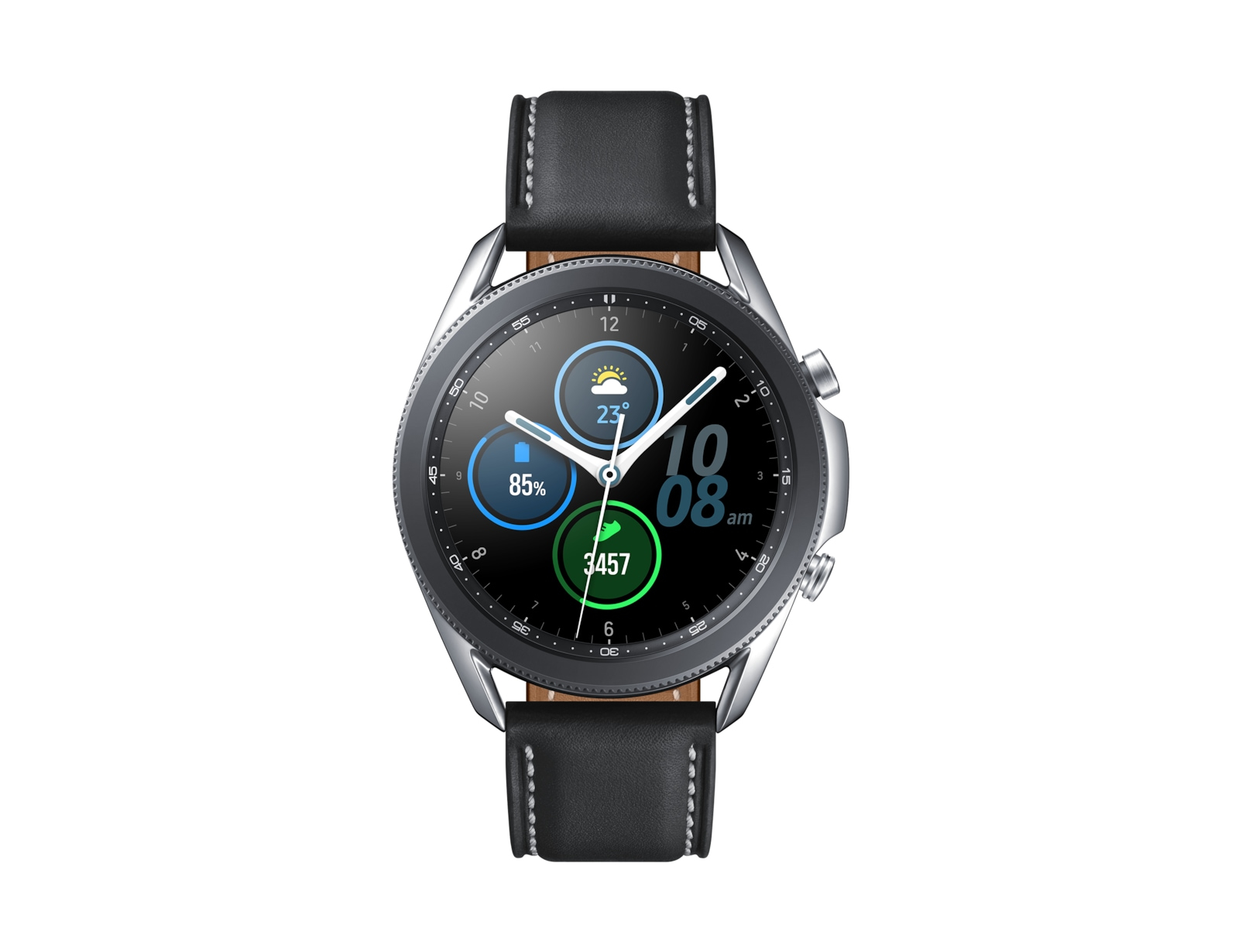Galaxy Watch3 (45mm) Smartwatch mystic silver