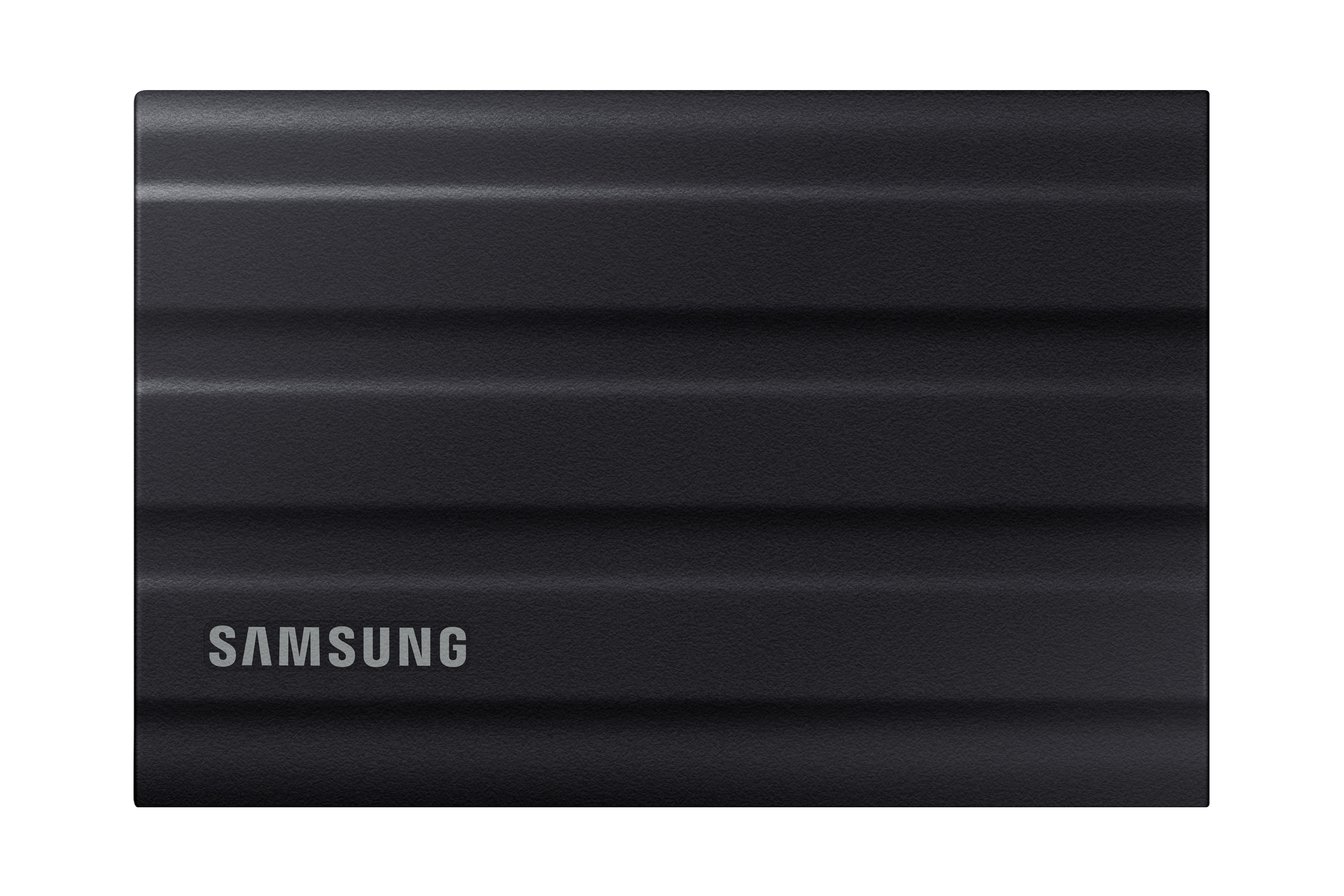 Samsung T7 Shield MU-PE2T0S - SSD - verschlüsselt - 2TB - extern (tragbar) - PCs, Macs, Android-Geräte, Smart TVs - USB 3,2 Gen 2 (USB-C Steckverbinder) - 256-Bit-AES - Schwarz (MU-PE2T0S/EU)