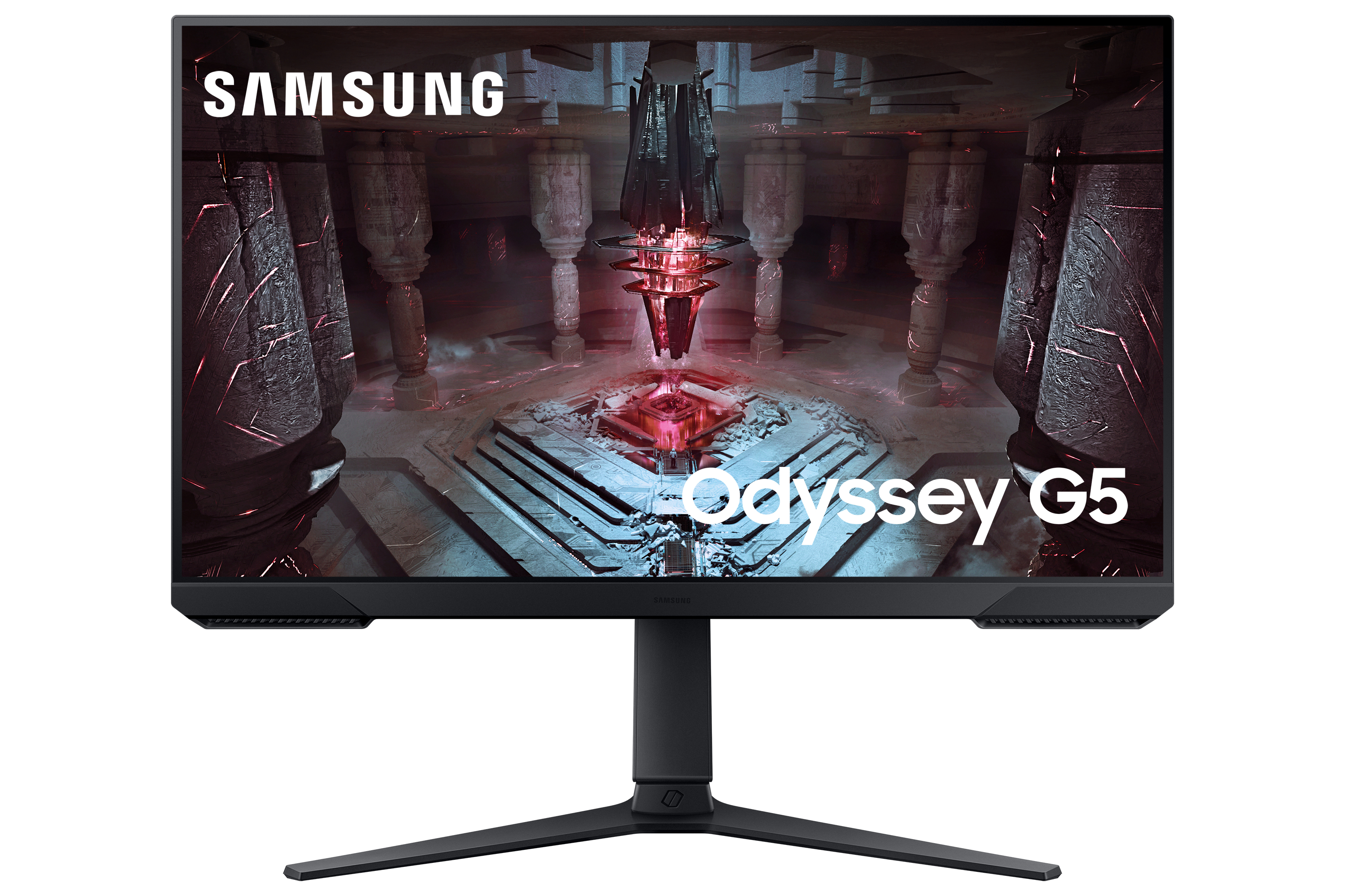 Samsung Odyssey G5 S27CG510EU - G51C Series - LED-Monitor - 68.6 cm (27) - 2560 x 1440 QHD @ 165 Hz - VA - 300 cd/m² - 3000:1 - HDR10 - 1 ms - 2xHDMI, DisplayPort - Schwarz [Energieklasse F] (LS27CG510EUXEN)