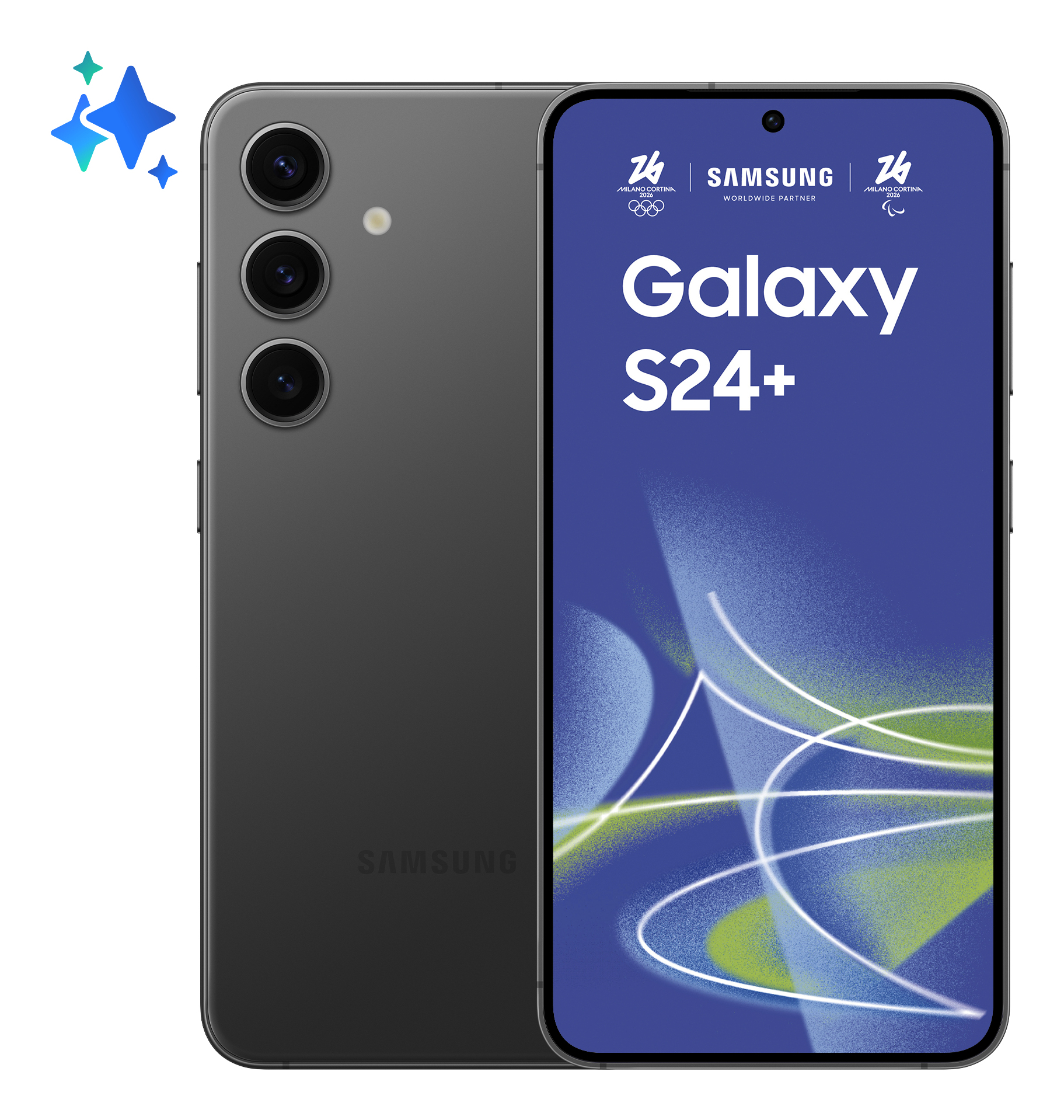 Samsung Galaxy S24+ - 5G Smartphone - Dual-SIM - RAM 12 GB / Interner Speicher 512 GB - OLED-Display - 6.7 - 3120 x 1440 Pixel (120 Hz) - Triple-Kamera 50 MP, 12 MP, 10 MP - front camera 12 MP - Onyx Black - EU-Version (SM-S926BZKGEUE)