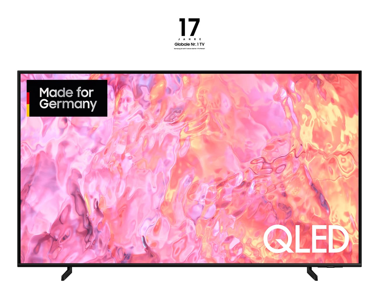 GQ65Q64CAU 163 cm (65") QLED-TV schwarz