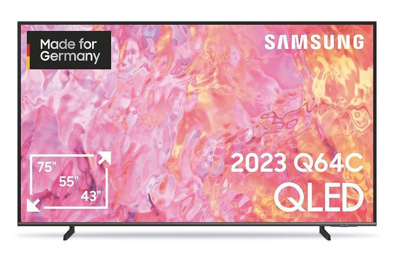 GQ75Q64CAU 189 cm (75") QLED-TV schwarz