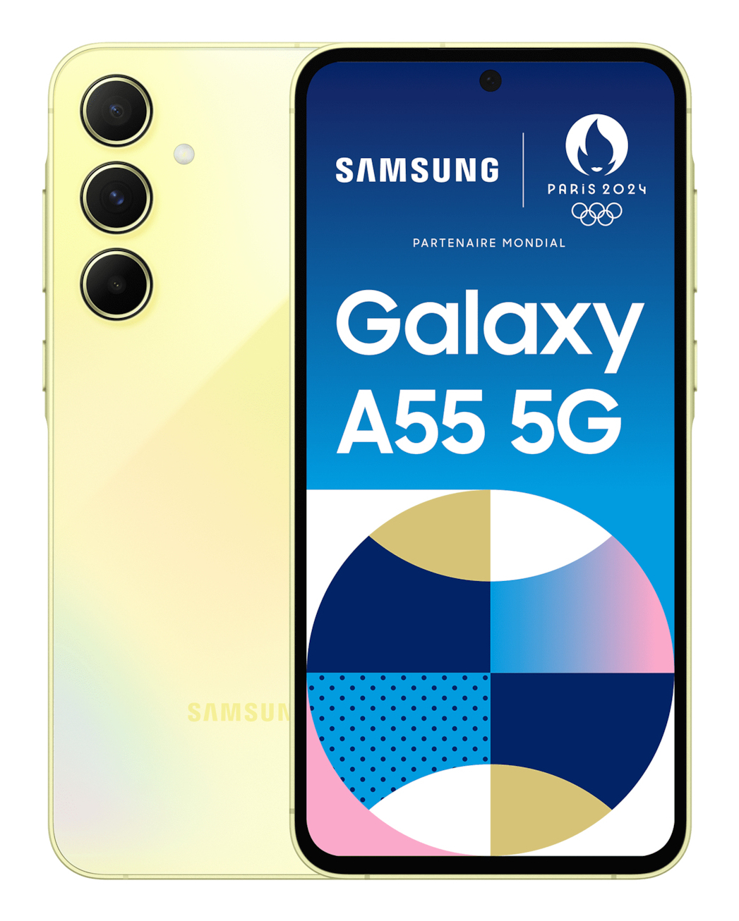 Galaxy A55 5G (128GB) Smartphone awesome lemon