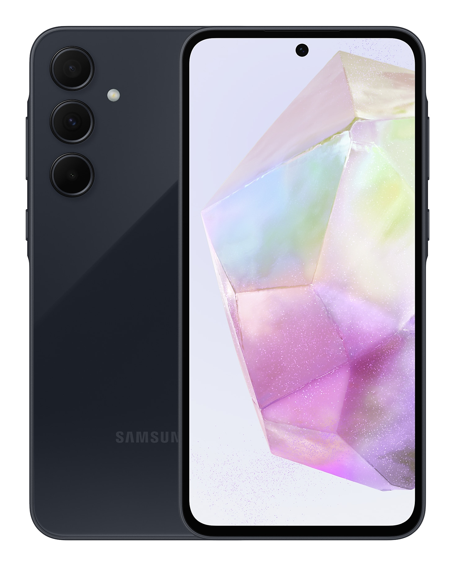 Samsung Galaxy A35 - Enterprise Edition - 5G Smartphone - Dual-SIM - RAM 6GB / Interner Speicher 128GB - microSD slot - OLED-Display - 6,6 - 2340 x 1080 Pixel (120 Hz) - Triple-Kamera 50 MP, 8 MP, 5 MP - front camera 13 MP - Awesome Navy (SM-A356BZKB