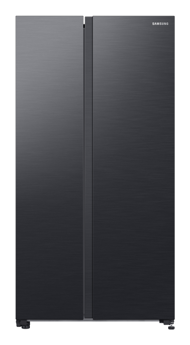 RS62DG5003B1EF Side by Side black steel