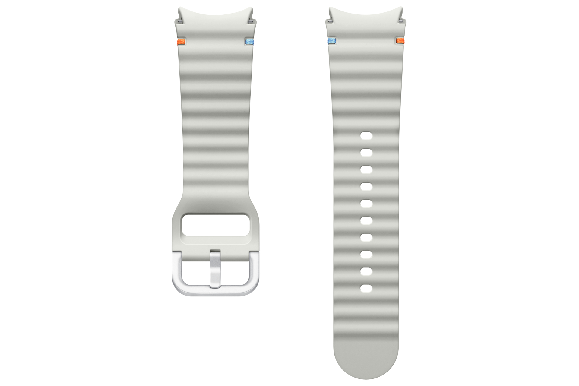 Sport Band (S/M) Ersatzarmband für Galaxy Watch7 silber