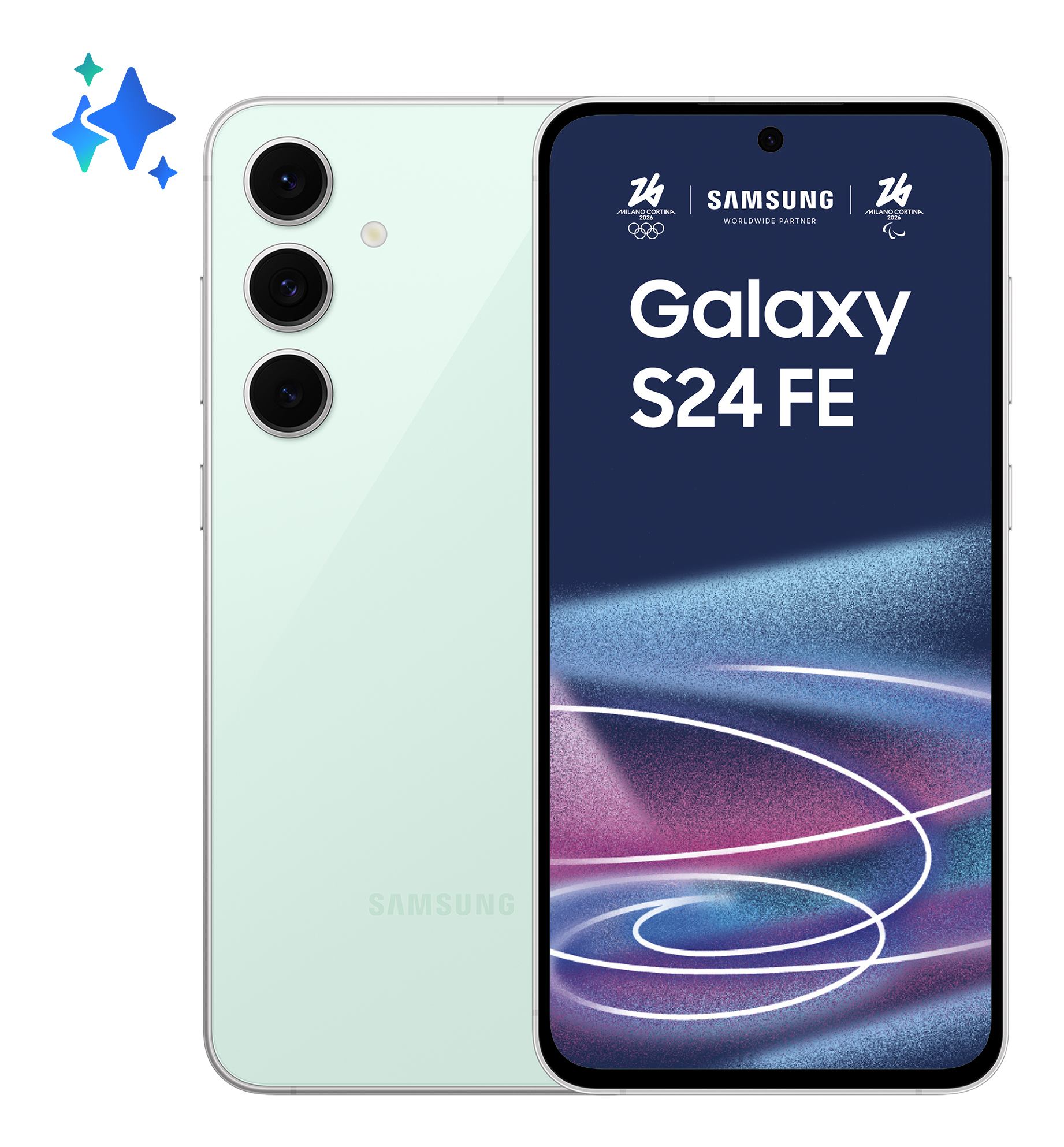 Samsung Galaxy S24 FE - 5G Smartphone - Dual-SIM - RAM 8 GB / Interner Speicher 128 GB - OLED-Display - 6.7 - 2340 x 1080 Pixel (120 Hz) (SM-S721BLGDEUE)
