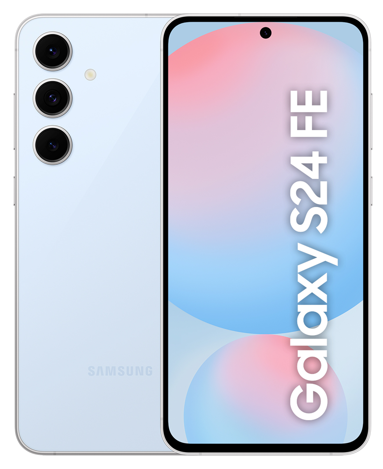 Samsung Galaxy S24 FE - 5G Smartphone - Dual-SIM - RAM 8GB / Interner Speicher 256GB - OLED-Display - 6,7 - 2340 x 1080 Pixel (120 Hz) - Triple-Kamera 50 MP, 12 MP, 8 MP - front camera 10 MP - Blau (SM-S721BLBGEUE)