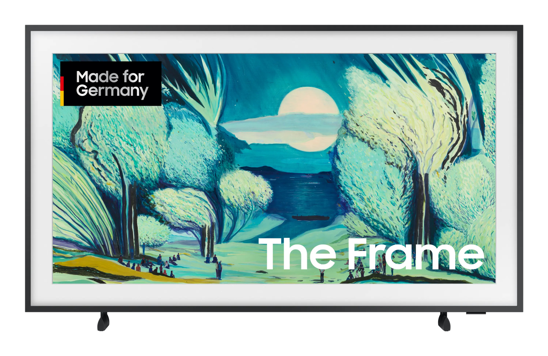 SAMSUNG GQ43LS03FAUXZG The Frame, QLED-Fernseher 108 cm (43 Zoll), schwarz, UltraHD/4K, Vision AI, Austauschbare Rahmen, One Connect Box (GQ43LS03FAUXZG)