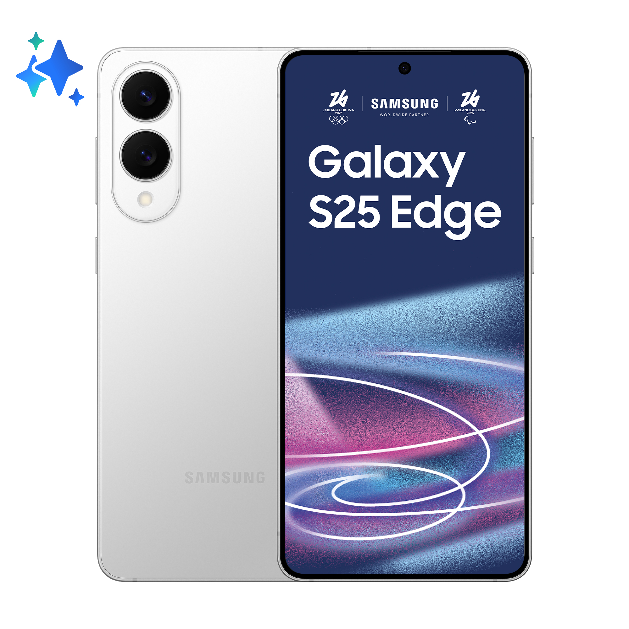 Samsung Galaxy S25 Edge 5G 512GB, Titanium Silver