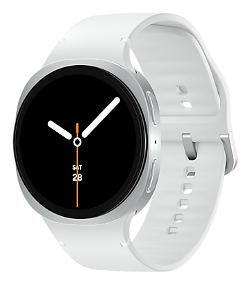 Samsung Galaxy Watch8 L330 44 mm Bluetooth Smartwatch silber AMOLED-Display (SM-L330NZSAEUE) - Sonderposten