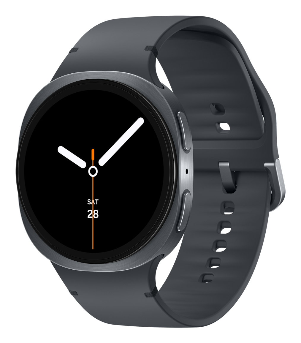 Samsung Galaxy Watch8 SM-L330NDAAXEF Smartwatch/ Sportuhr 3,81 cm (1.5") AMOLED 44 mm Digital 480 x 480 Pixel Graphit WLAN GPS