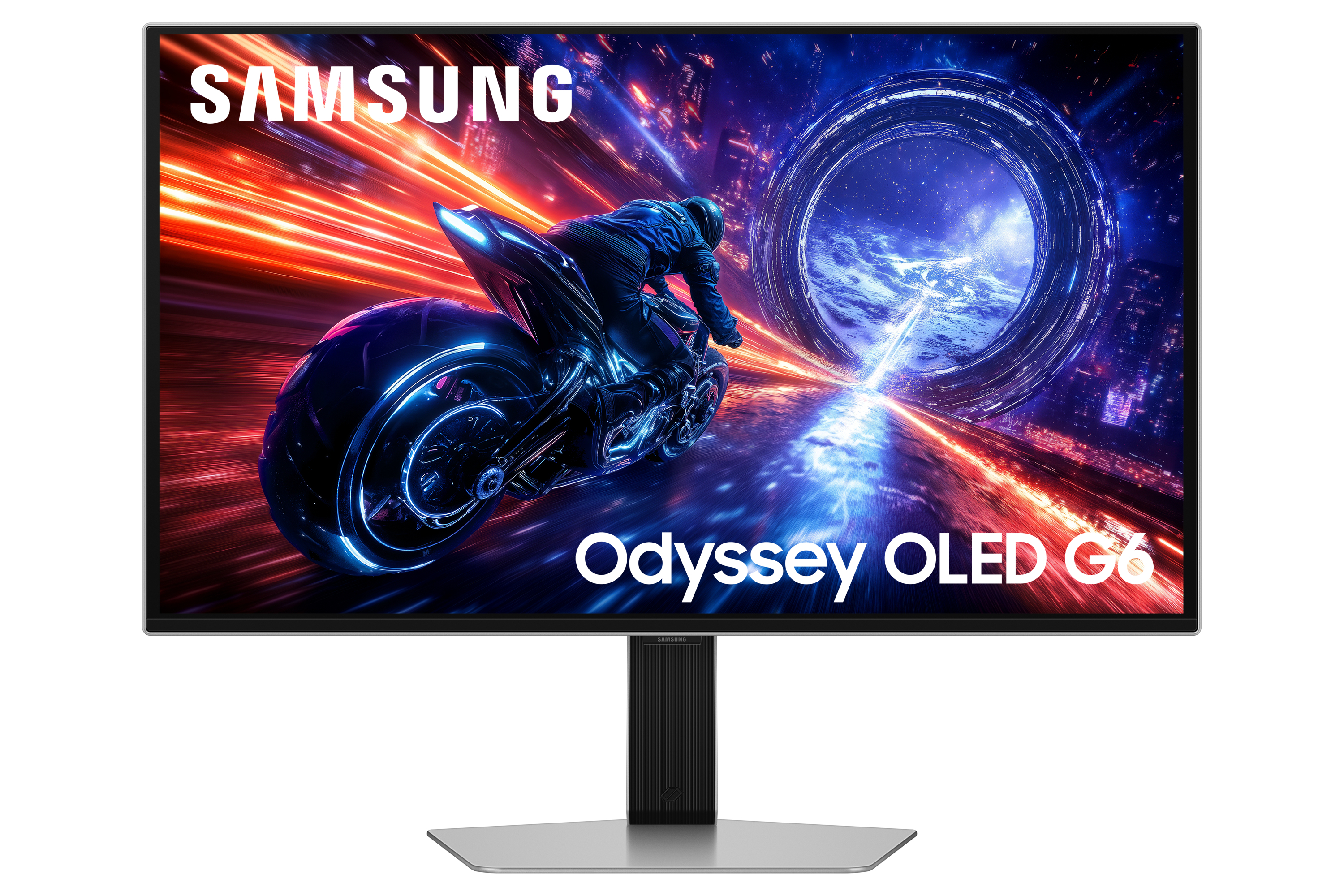 Samsung 27 Zoll Odyssey G60SF OLED Gaming Monitor, Bildschirm mit OLED-Panel, 2.560 x 1.440 Pixel, 500 Hz, 0,03 ms (G/G) (LS27FG602SUXEN)