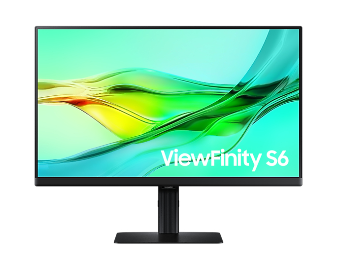 61 cm (24) 2560 x 1440 Pixel SAMSUNG LS24D604UEUXXE 16:9 Dual QHD IPS 5 ms 100 Hz HDR DisplayPort HDMI USB-Hub Pivot Height (LS24D604UEUXXE)