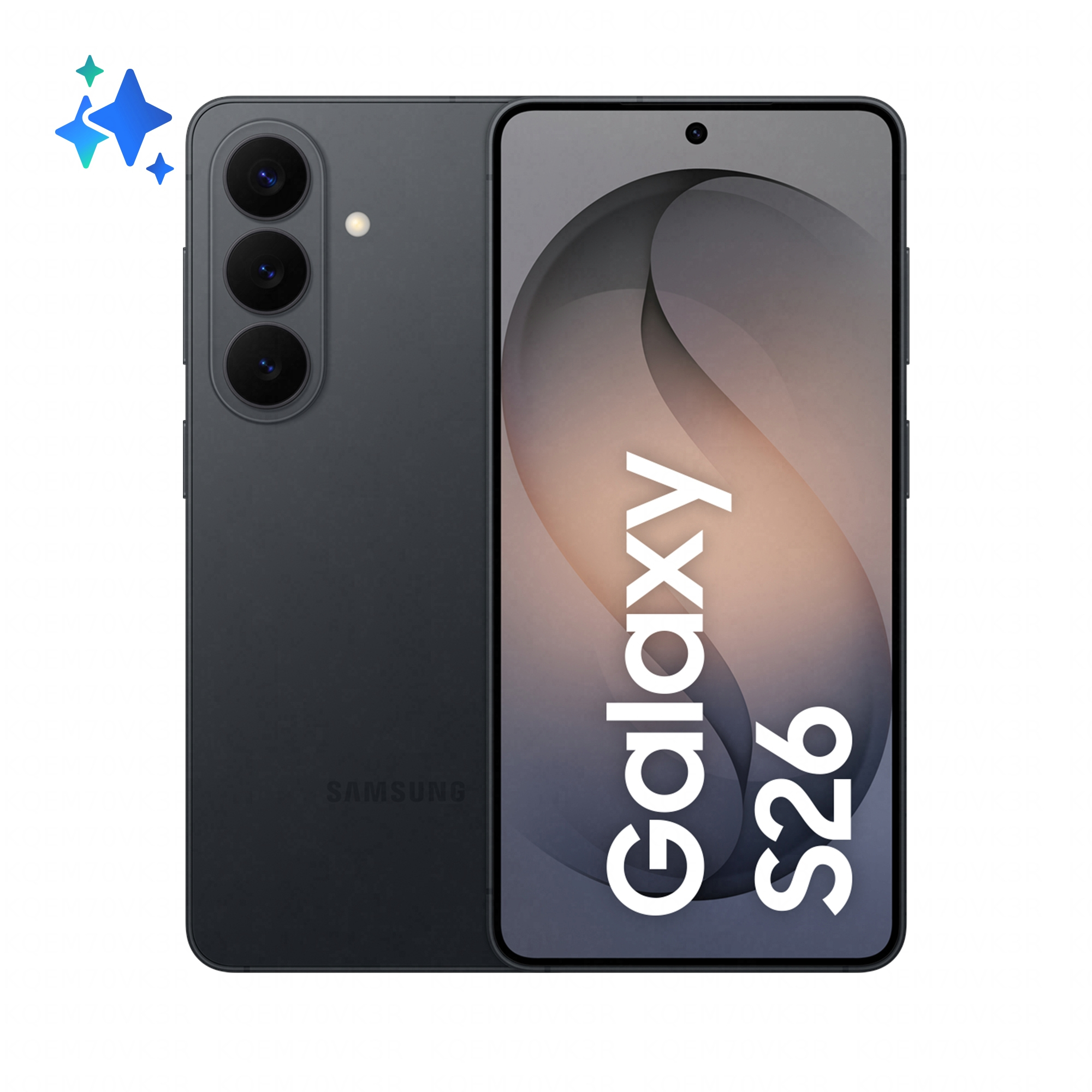 Samsung Galaxy S26 5G Dual-SIM Smartphone 12GB RAM 512GB Schwarz