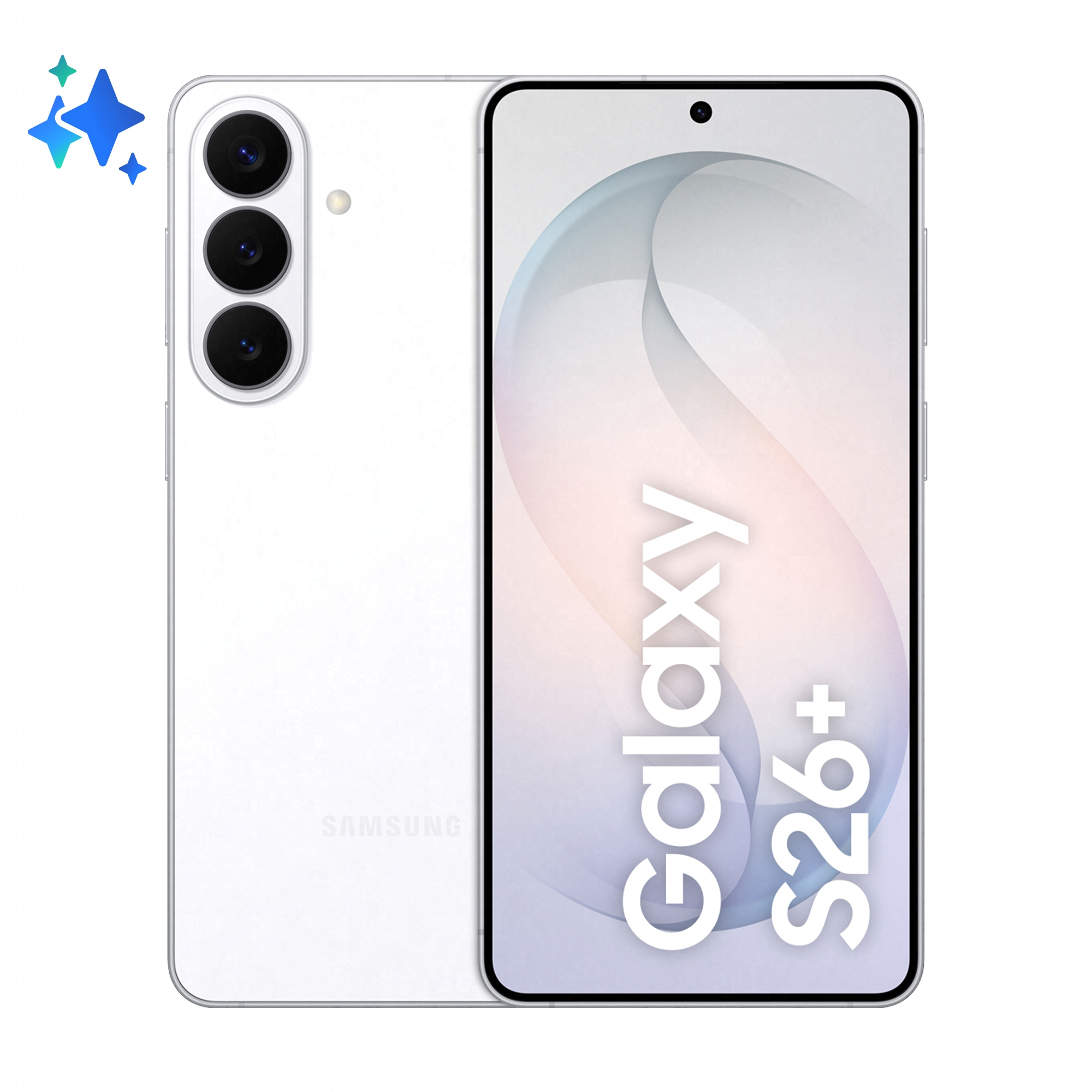Samsung S947B S26+ 5G 256GB, white (EU) (SM-S947BZWDEUE)